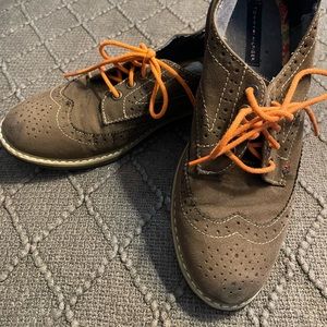 TOMMY HILFIGER Boys suede tie Loafers